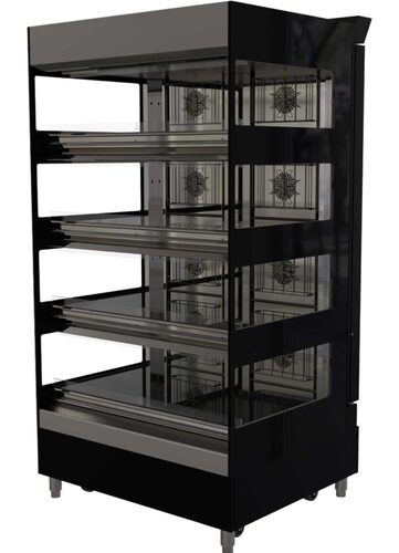 FLOOR HOT CABINET FLEXESERVE ZONE REAR FEED FOUR LEVELS